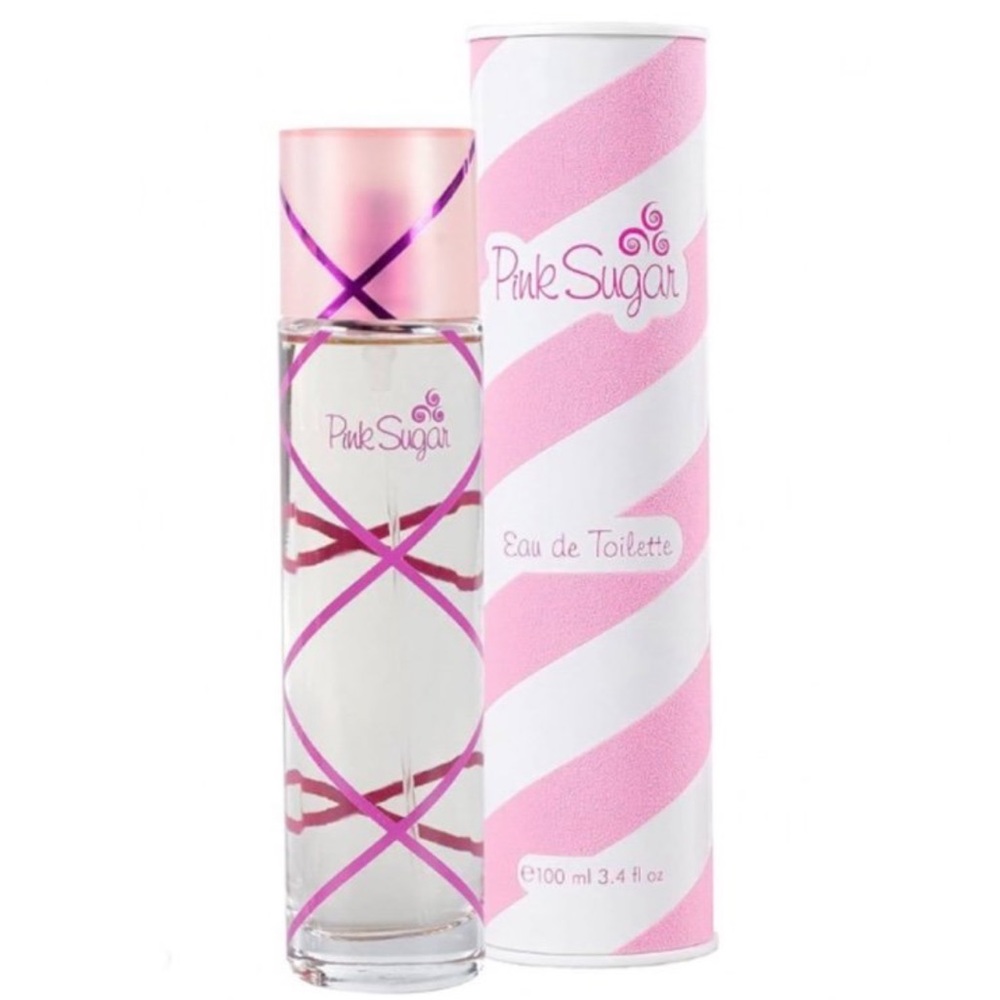 NIB SEALED Pink Sugar Eau de Toilette by Aquolina  3.4 Fl Oz / 100 ML